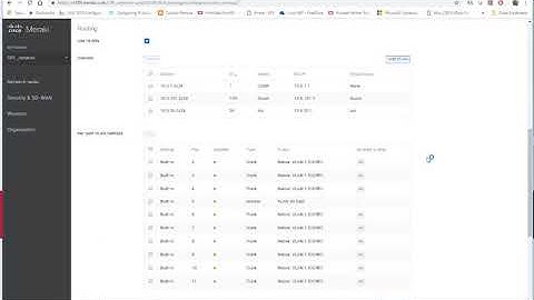 Configure Addressing and Vlan Meraki MX - Yusuf Budi Mulia