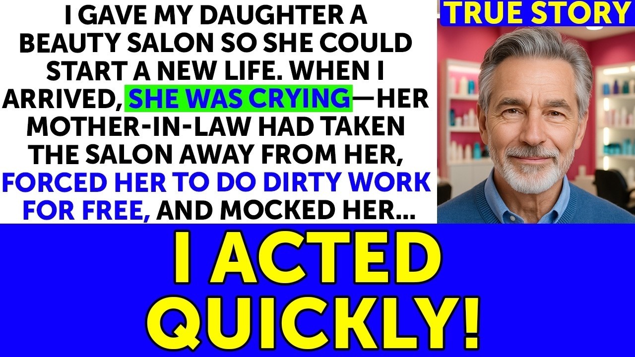 My Daughter's Mother-in-law Took Away Her Salon And Forced Her To Do Dirty Work For Free...
