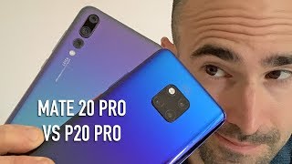 Huawei Mate 20 Pro vs P20 Pro | Side-by-side comparison