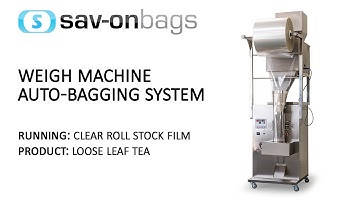 Weigh Machine Auto-Bagging System (12.5 inch auto bagger)