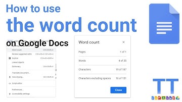 How to Count your Words, Letters/Characters, and more in Google Docs! (Word Count Tool)