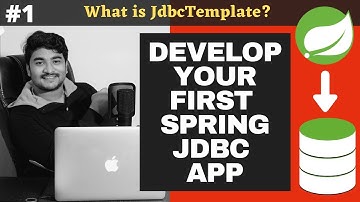Develop your first Spring Jdbc app | Configure JdbcTemplate in 2 simple steps | Spring CRUD - Insert