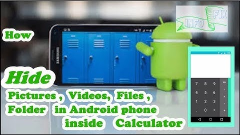 how to hide  Photos ,Files,Folder in android mobile in Urdu & English Subtitle