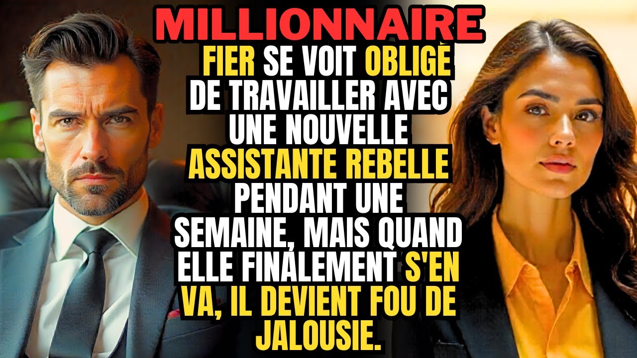 MILLIONNAIRE arrogant travaille avec une ASSISTANTE rebelle, mais BRÛLE de JALOUSIE quand ELLE PART.