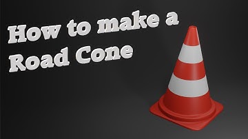 Blender 3.4 Tutorial - Road Cone