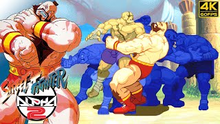 Street Fighter Alpha 2 - Zangief (Arcade \/ 1996) 4K 60FPS