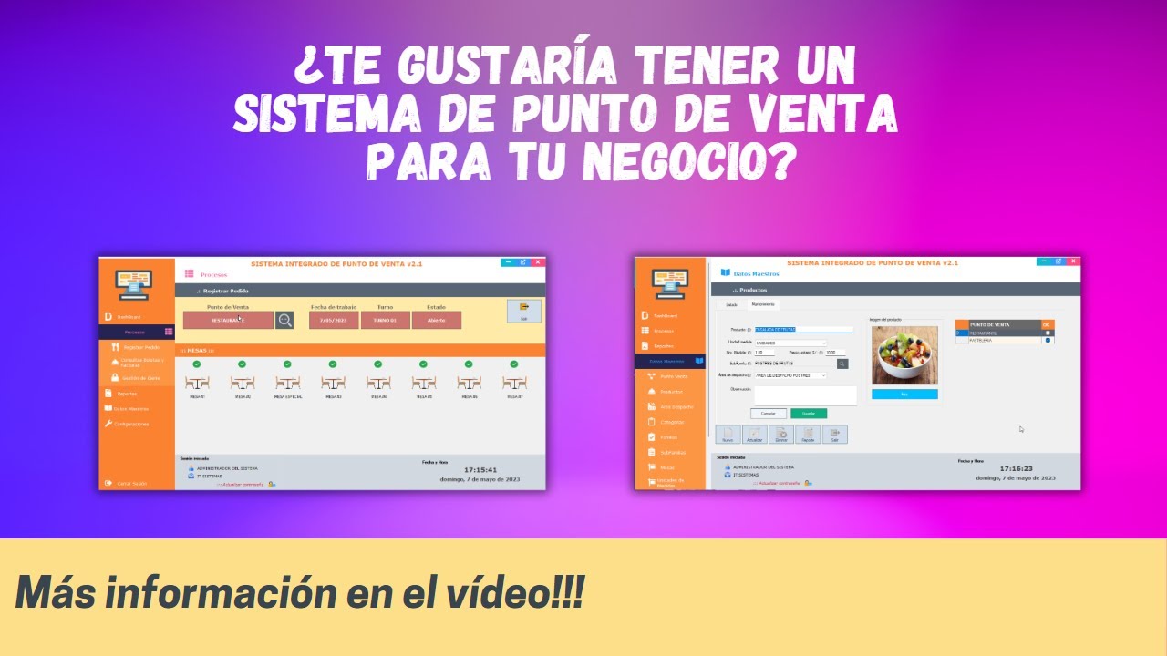 ¿Te gustaría tener un Sistema de Punto de Venta para tu negocio? - YouTube