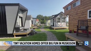 Tiny home, big fun: New vacation rentals open in Muskegon
