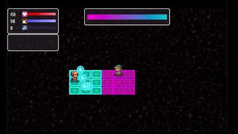 [RPG Maker]Synrec Live Battle Grid, Projectile System Framework