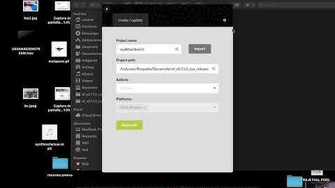 Tutorial Programación Creativa con openFrameworks 04-Project Generator Primera Parte