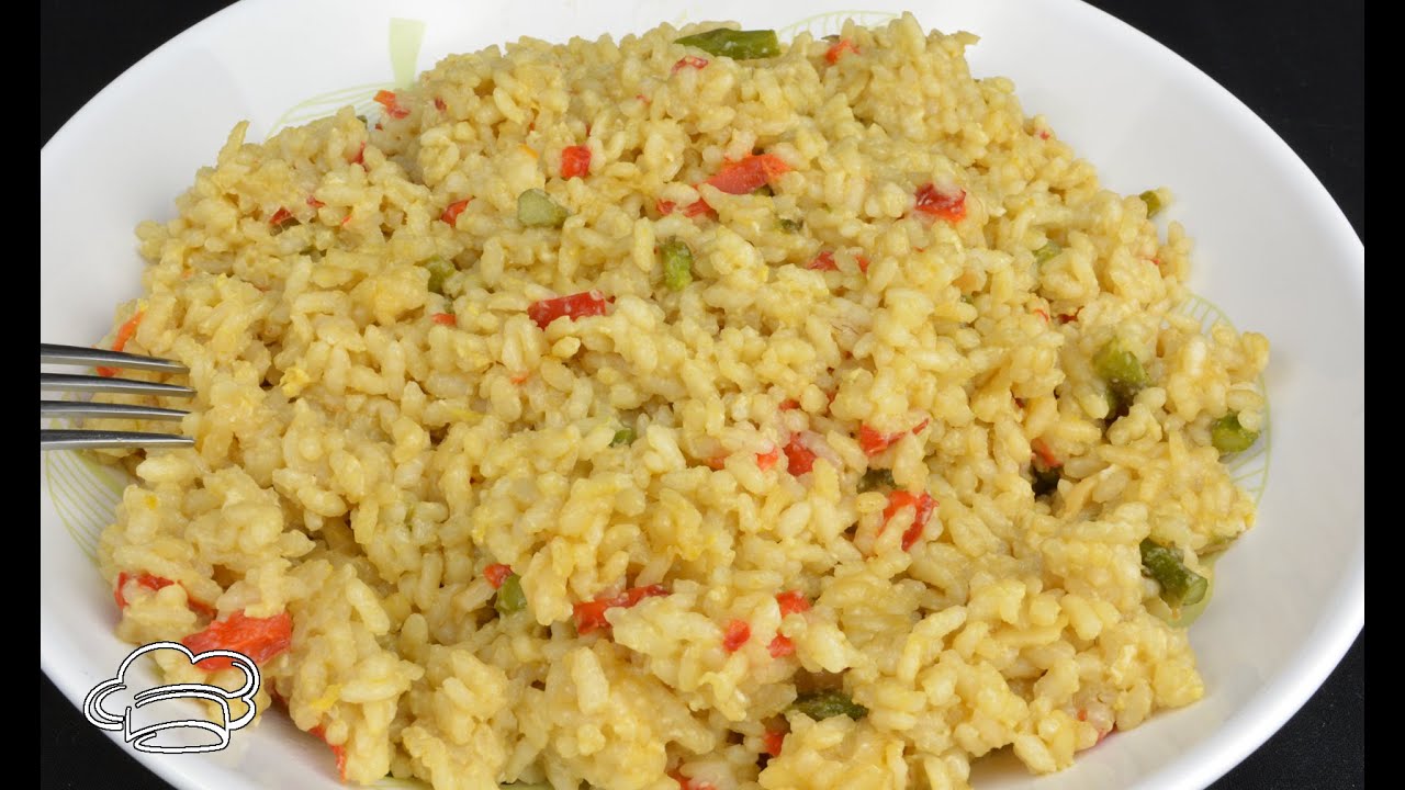 Como hacer arroz frito con verduras al estilo chino