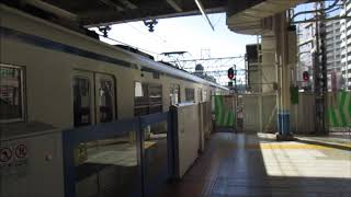 東武8000系8172F　各駅停車 大宮ゆき　柏到着