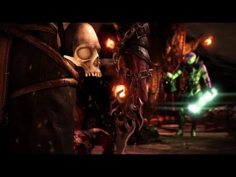 Scorpion vs Quan Chi Fight with healthbars  ( 2021 )