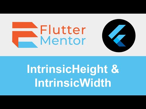 Flutter - How To Layout All Children As Big As The Biggest Child (IntrinsicHeight/IntrinsicWidth)