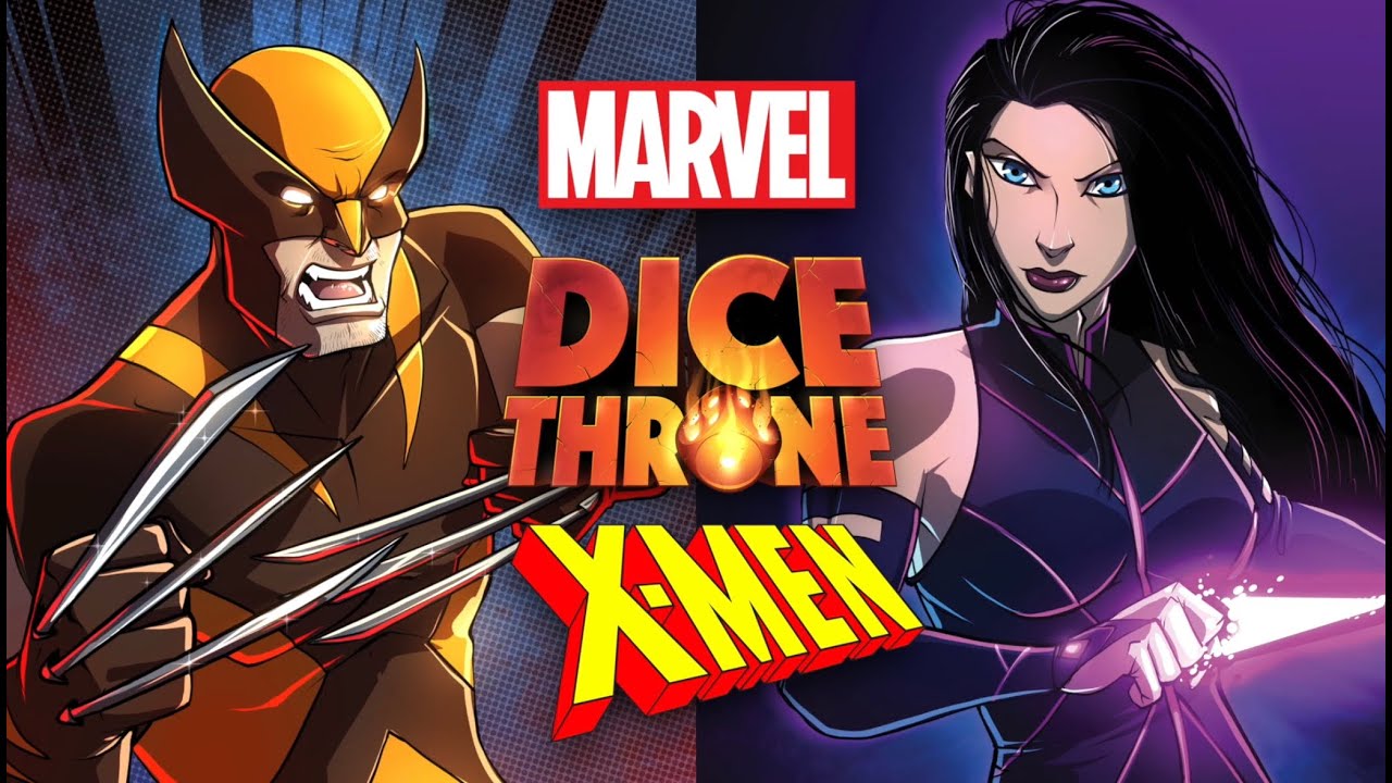 Dice Throne Kickstarter Preview and Playtest: X-Men & Dice Throne Missions  - Cardboard Corner