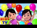 Balloon Song | Its Time for a Balloon Race | Nursery Rhymes and Kids Song | Bob The train | Kids Tv