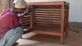 How to make a simple and minimalist chicken coop