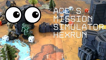 Battletech Aces: Hex Rules Gameplay – Mission Simulator (Scouring Sands) | Quick Look