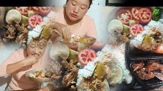 Delicious Chicken Curry Mukbang