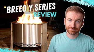 Breeo Y Series Smokeless Firepit Review | FINALLY Deck Safe!