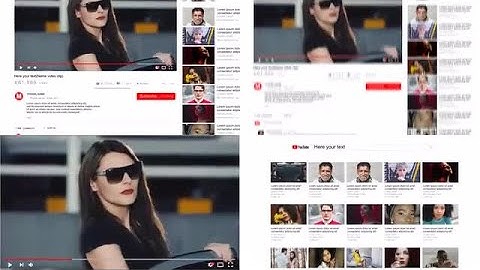 Youtube Toolkit After Effects Templates