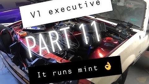 Vl Executive Part 11 Engine Runs All Fixed