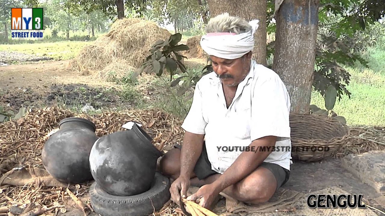 GENGUL | Palm Sprout | OLDEST STREET FOOD IN INDIA | INDIAN STREET FOOD