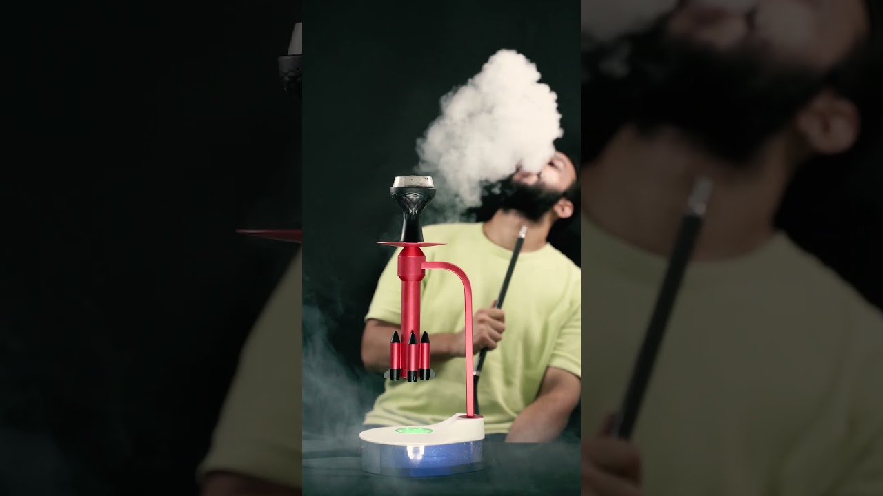 Stunning design meets exceptional performance. (Trios Hookah)