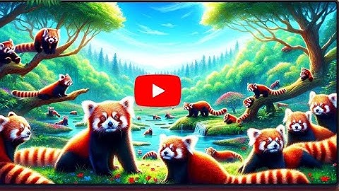 "Discover the Enchanting World of Red Pandas A Must-Watch for Animal Lovers||@GorgeousAnimals786