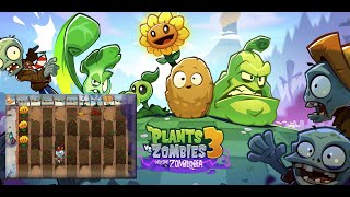 plants Versus Zombies 3 (PVZ3) welcome to Zomburbia Day 6 ( part 8) Begonia Boulevard