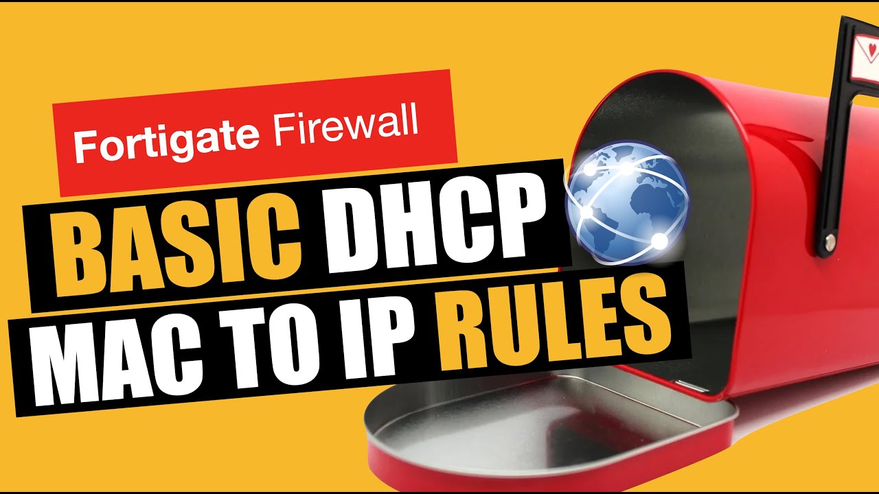 Basic DHCP MAC 2 IP Rules