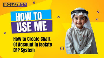 How to Create Chart Of Account in Isolate ERP System
