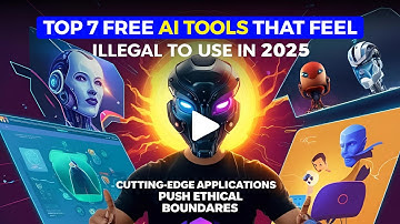 Top 7 Free AI Tools That Feel Illegal to Use in 2025!