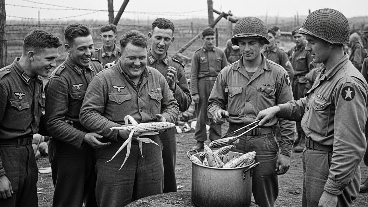 “This is Animal Food” German POWs Laughed at American Grilled Corn — Until They Begged for Seconds