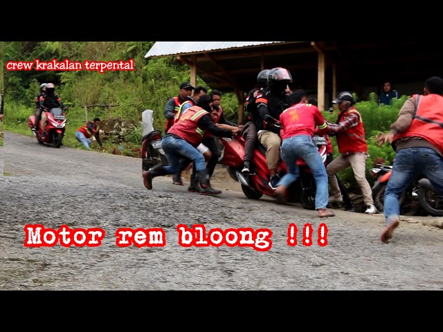 Motor Rem Blong || tanjakan krakalan || crew krakalan || @krakalanofficial class=