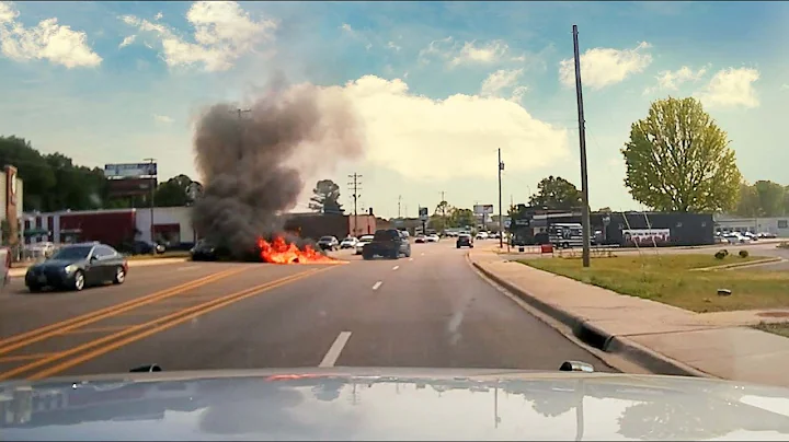 128mph Police Chase Ends in Total Destruction