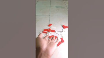 Satisfying Reverse Magic Video Domino #shorts