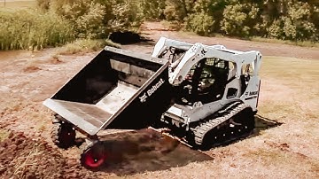 BOBCAT Dumping Hopper Attachment