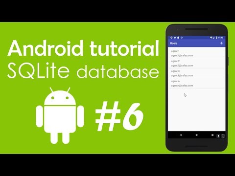 Android Tutorial #6 - SQLite Database Engine - Saving Data Permanently