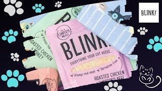 Blink! Gourmet cat food unboxing :) & subscription service information