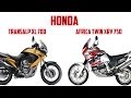 Honda Africa Twin vs HondaTransalp XL700 Cравнение