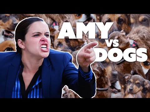Amy Santiago VS Man&rsquo;s Best Friend | Brooklyn Nine-Nine | Comedy Bites