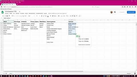Tutorial del uso de la función aleatoria en Google Sheets