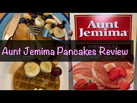 Aunt Jemima Pancake Mix For Waffles