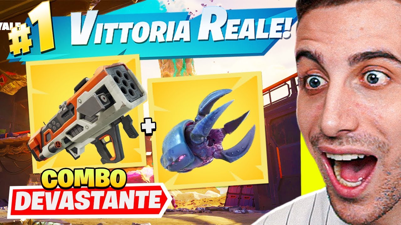 Gioco col NUOVO GUANTO INSETTO in Combo col LANCIARAZZI e DEVASTO le Lobby! Fortnite ITA