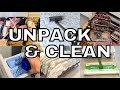UNPACK &amp; CLEAN WITH ME - WEEKEND REFRESH!