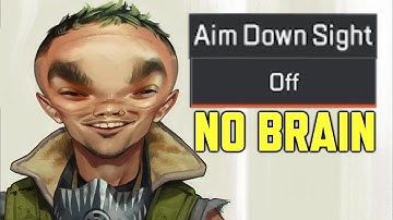 NO AIM NO BRAIN Challenge in Apex Legends