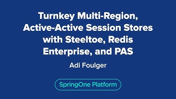 Turnkey Multi-Region, Active-Active Session Stores