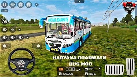 Bus Simulator Indonesia / Haryana Roadways BUS MOD / GET NEW BUS MOD - Android Gameplay HD #28