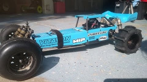 RC Sand-dragster build start to finish (time-lapse) made from old RC stuff and sheet metal.